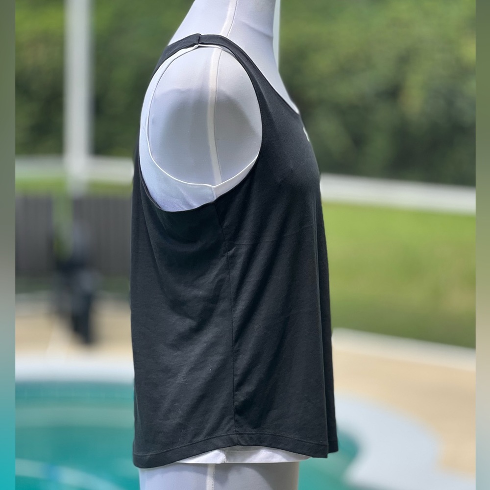 Under Armour Girls Double the Fun Tank YXL NWT Youth Extra Large Black White XL - Picture 4 of 7